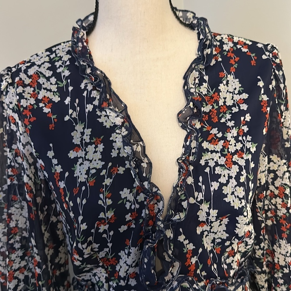 Open Back Floral Dress - Picture 4 of 7